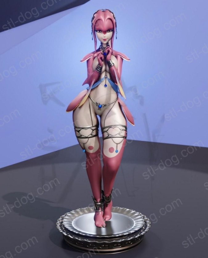 塞尔达传说 米法(Sub Mipha)3D打印图纸